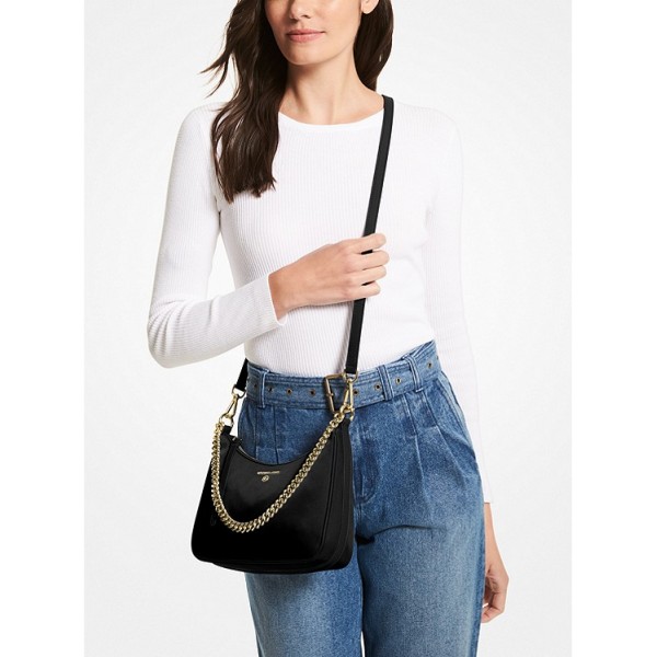 Jet Set Medium Nylon Gabardine Crossbody Bag