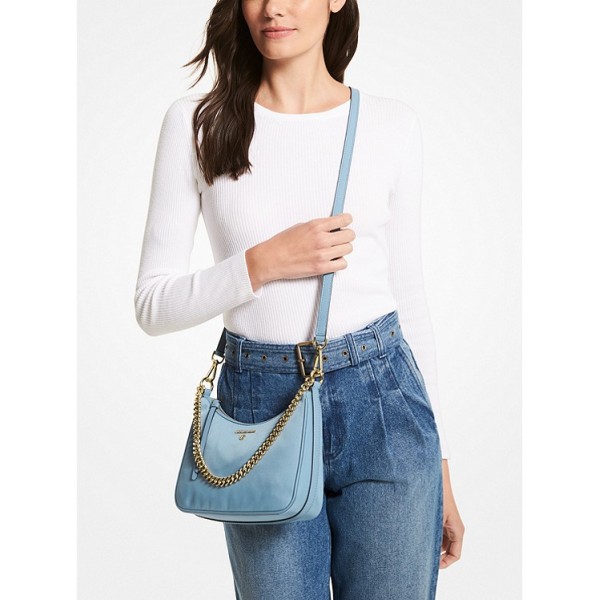 Jet Set Medium Nylon Gabardine Crossbody Bag