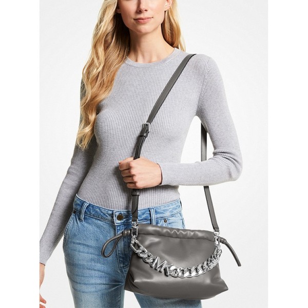 Lina Extra-Small Faux Leather Crossbody Bag