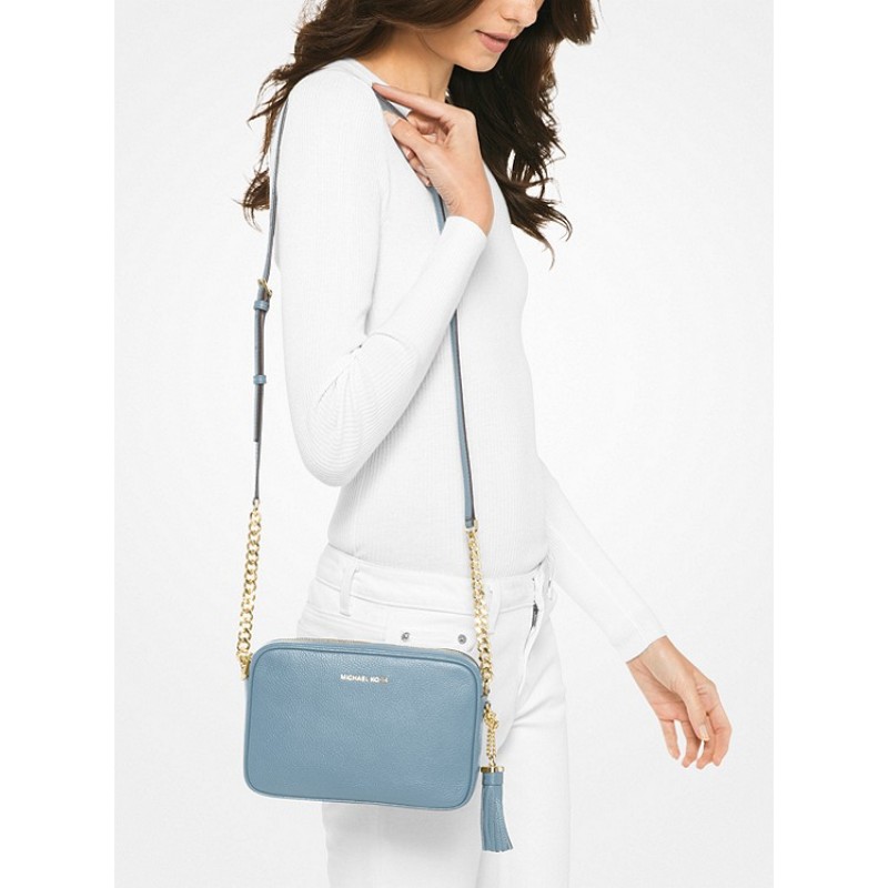 Ginny Leather Crossbody Bag