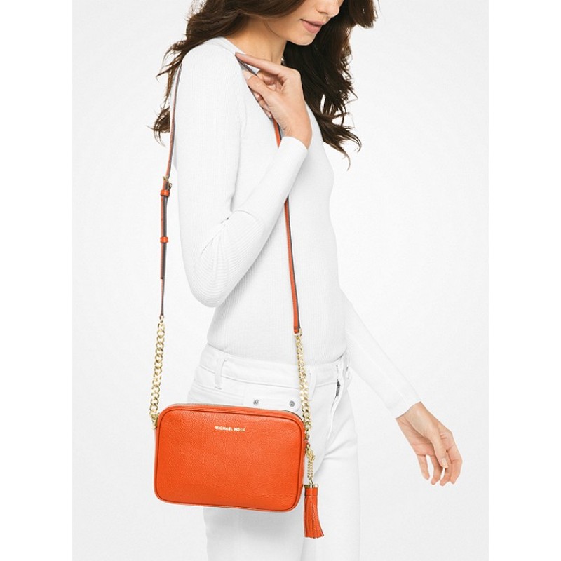 Ginny Leather Crossbody Bag