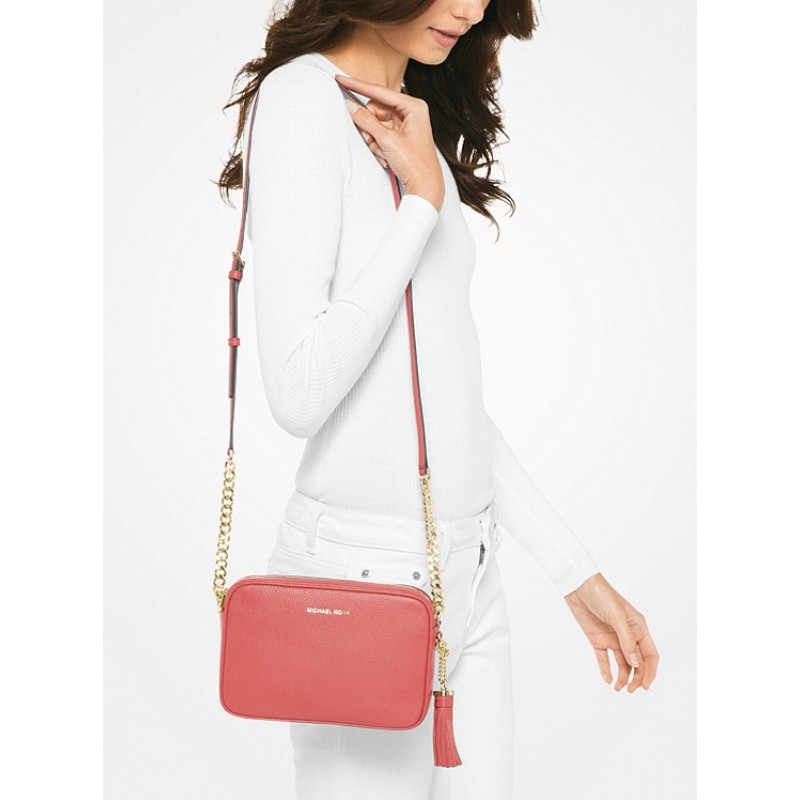 Ginny Leather Crossbody Bag