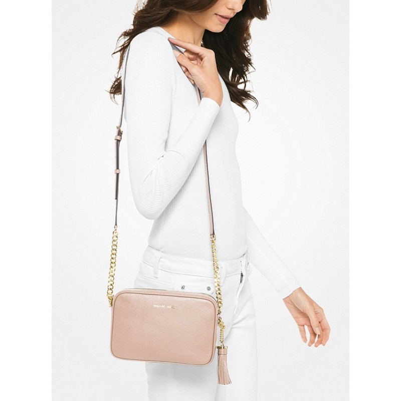 Ginny Leather Crossbody Bag