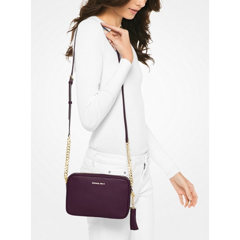 Ginny Leather Crossbody Bag