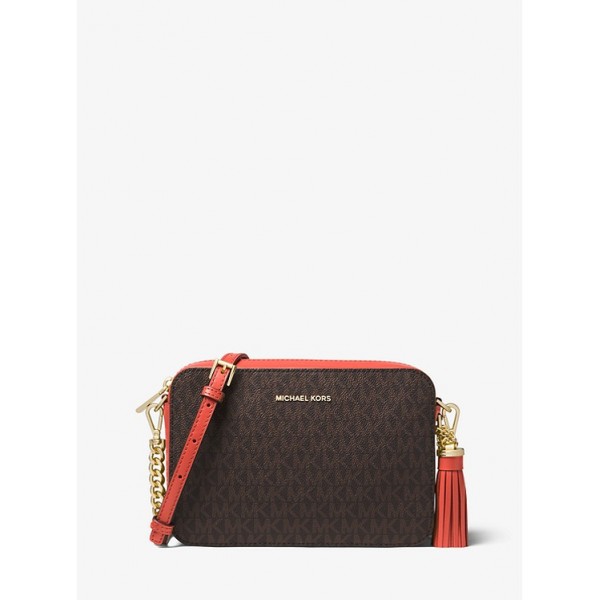 Ginny Medium Logo Crossbody Bag