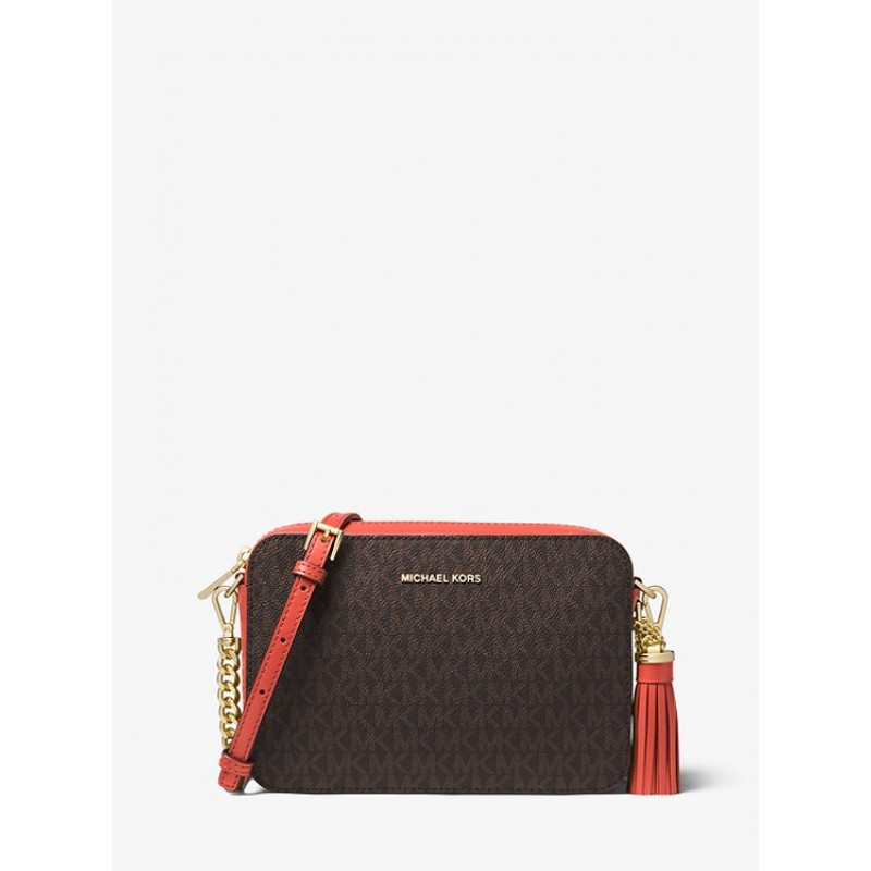 Ginny Medium Logo Crossbody Bag