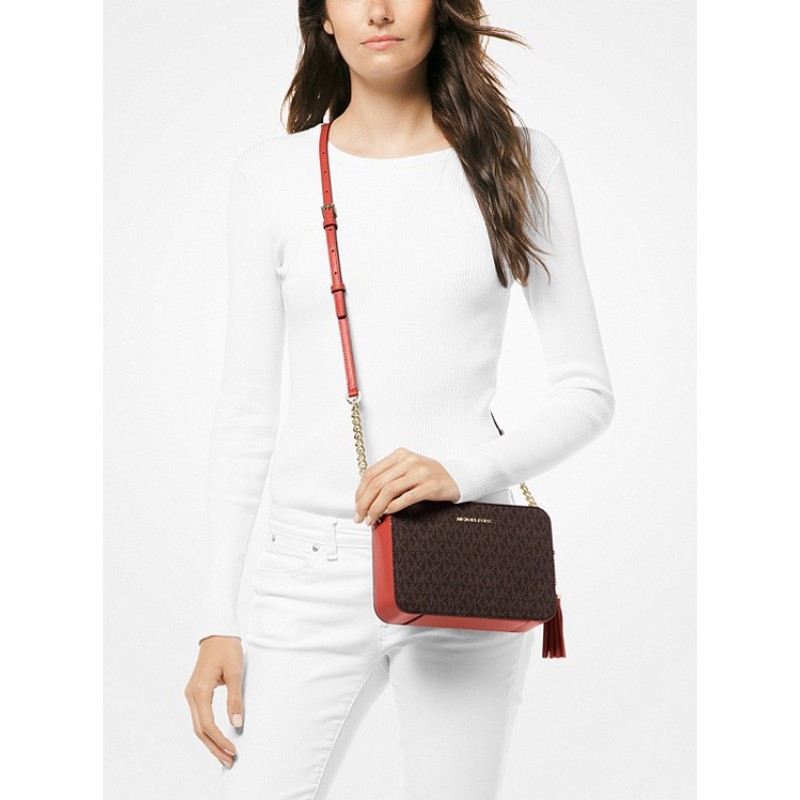 Ginny Medium Logo Crossbody Bag