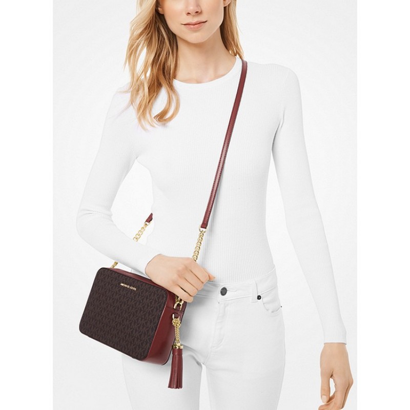 Ginny Medium Logo Crossbody Bag