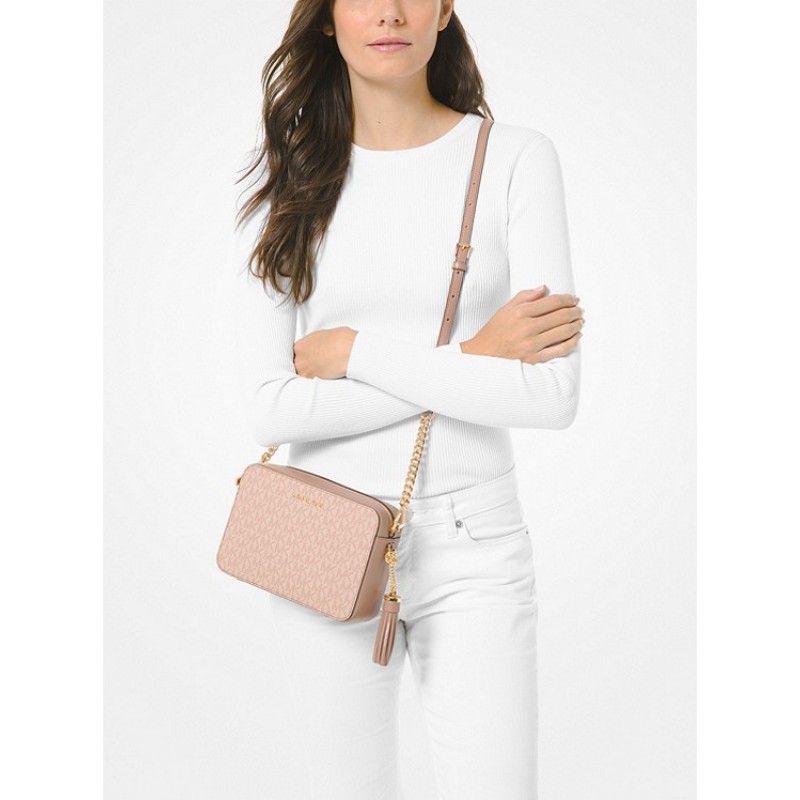 Ginny Medium Logo Crossbody Bag