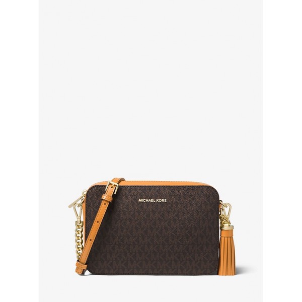 Ginny Medium Logo Crossbody Bag