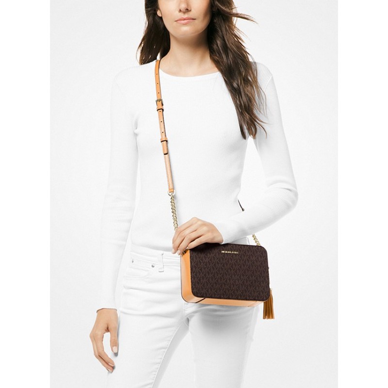 Ginny Medium Logo Crossbody Bag