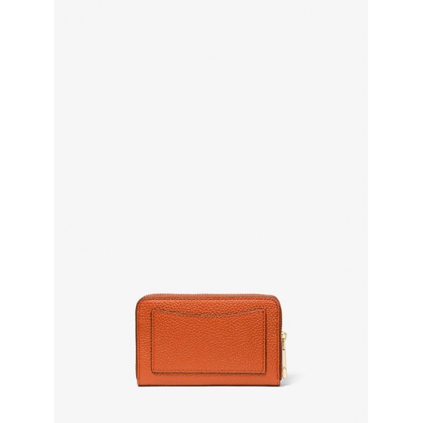 Small Pebbled Leather Wallet