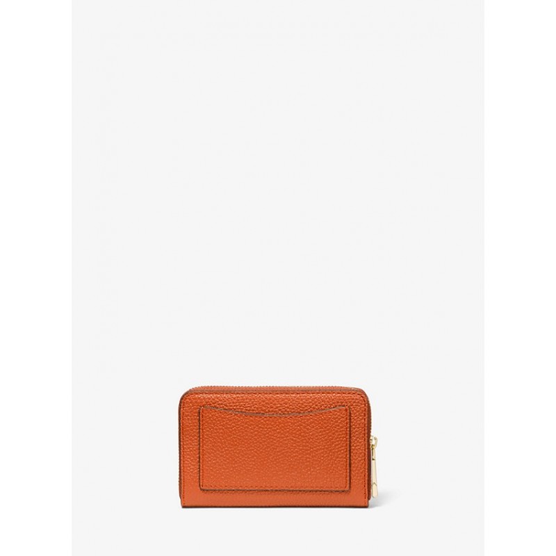 Small Pebbled Leather Wallet