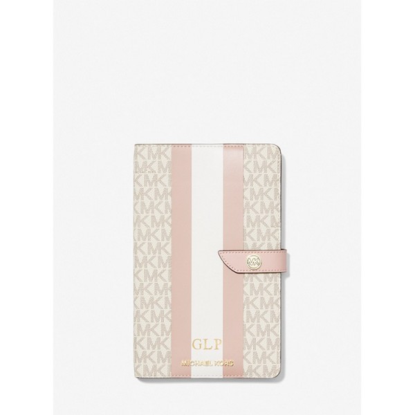 Medium Logo Stripe Notebook