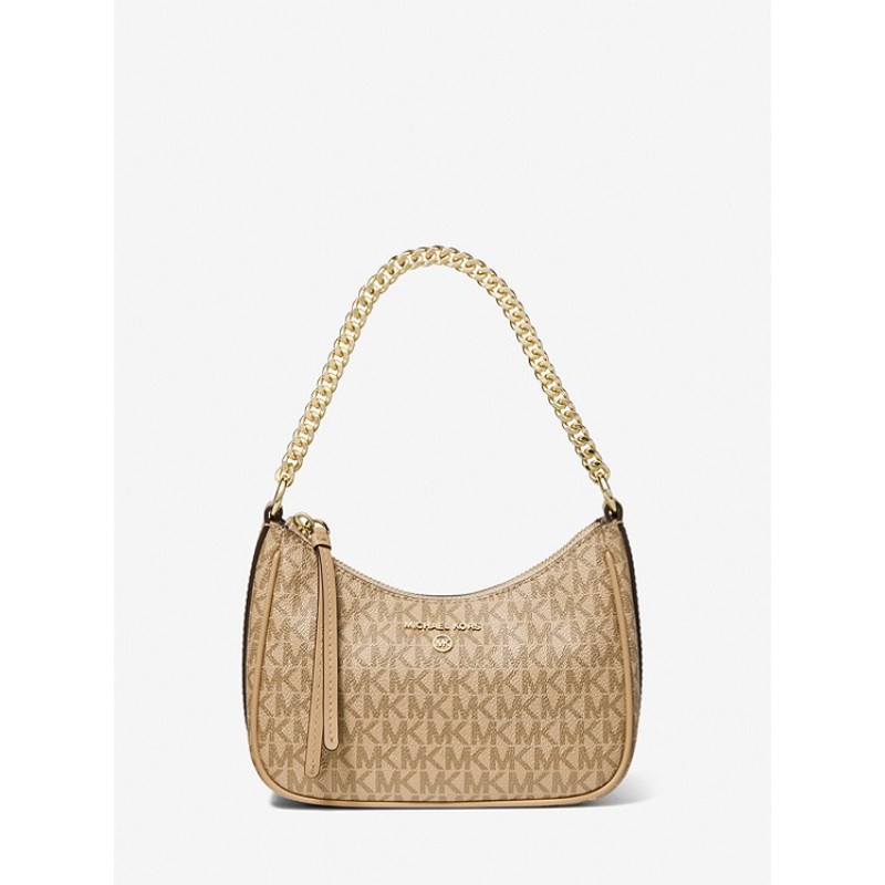 Jet Set Charm Small Logo Shoulder Bag