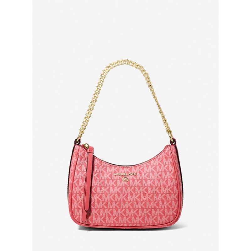 Jet Set Charm Small Logo Shoulder Bag