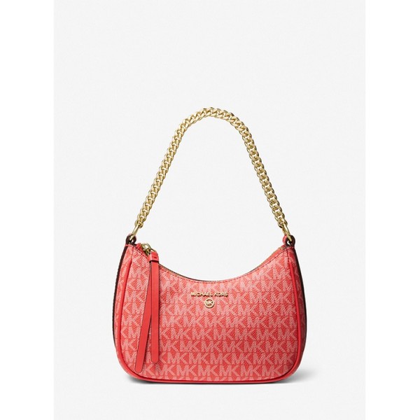 Jet Set Charm Small Logo Shoulder Bag