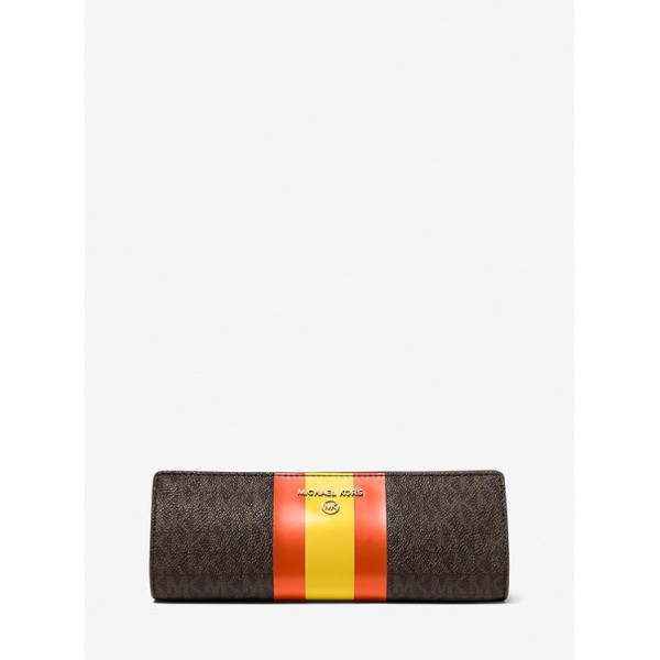 Small Logo Stripe Pencil Case