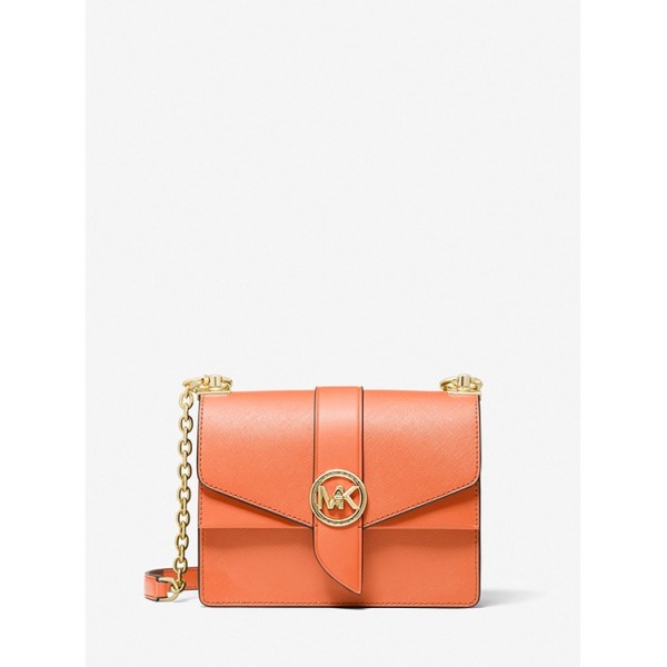 Greenwich Small Saffiano Leather Crossbody Bag