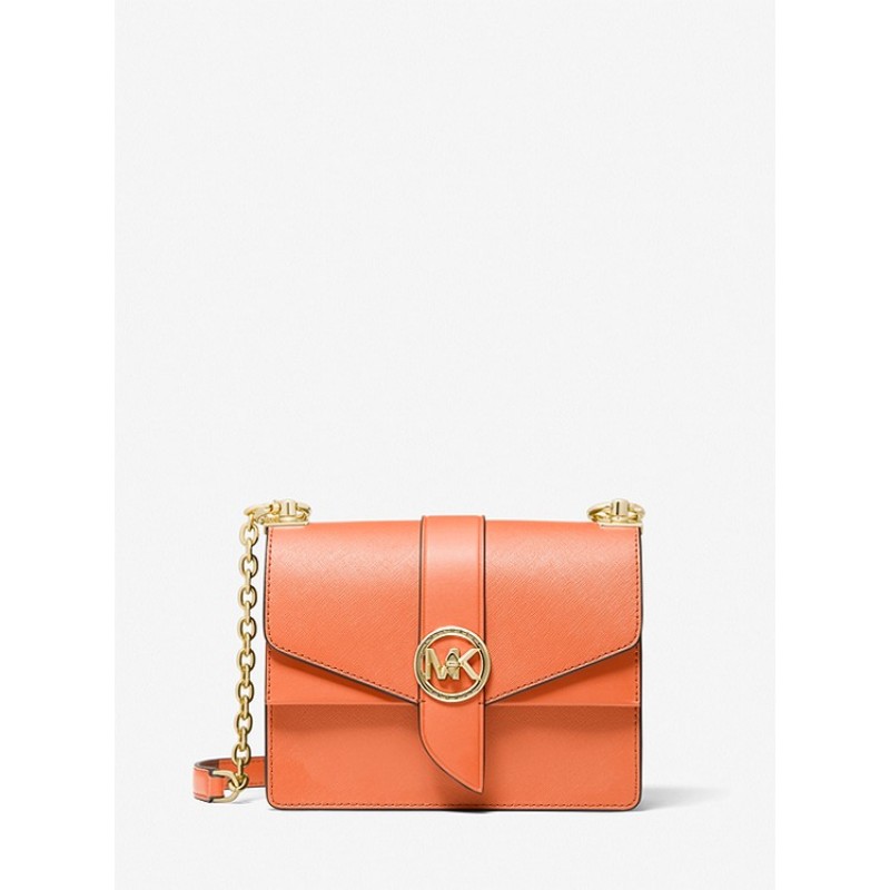 Greenwich Small Saffiano Leather Crossbody Bag