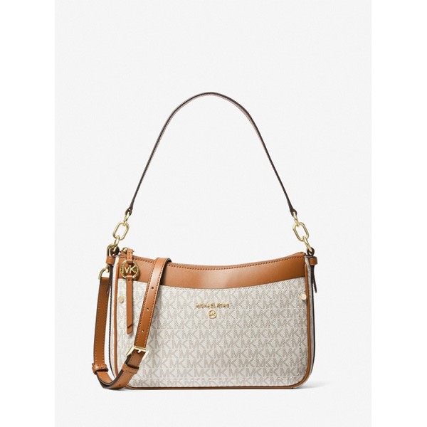 Jet Set Medium Logo Shoulder Bag