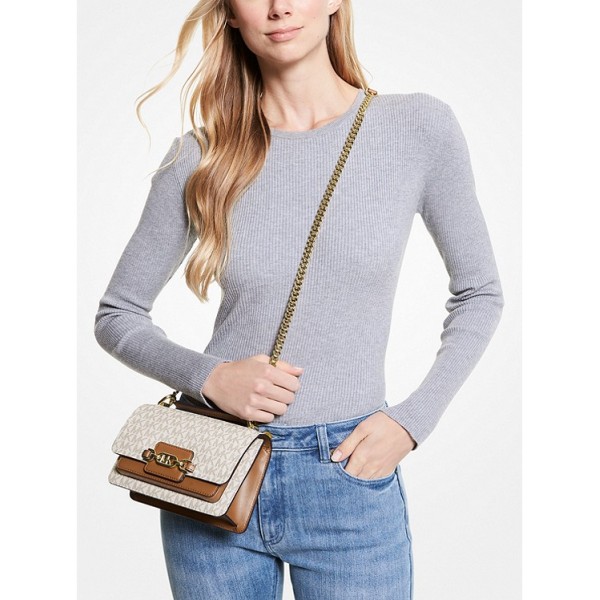 Heather Extra-Small Logo Crossbody Bag