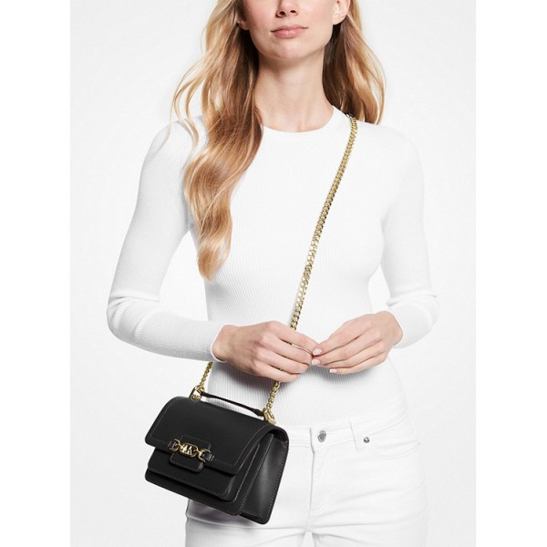 Heather Extra-Small Leather Crossbody Bag