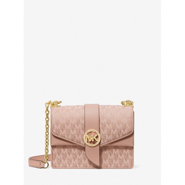 Greenwich Small Logo Jacquard Crossbody Bag