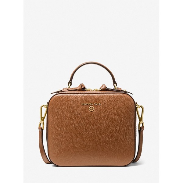 Jet Set Medium Pebbled Leather Crossbody Bag