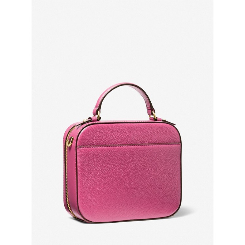 Jet Set Medium Pebbled Leather Crossbody Bag