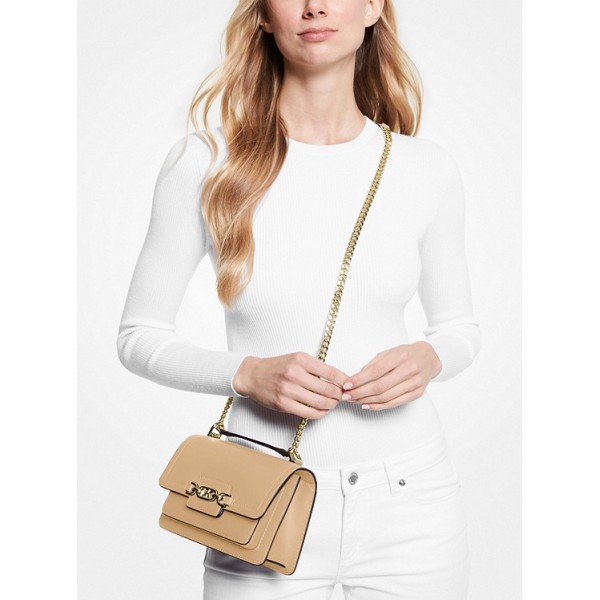 Heather Extra-Small Leather Crossbody Bag