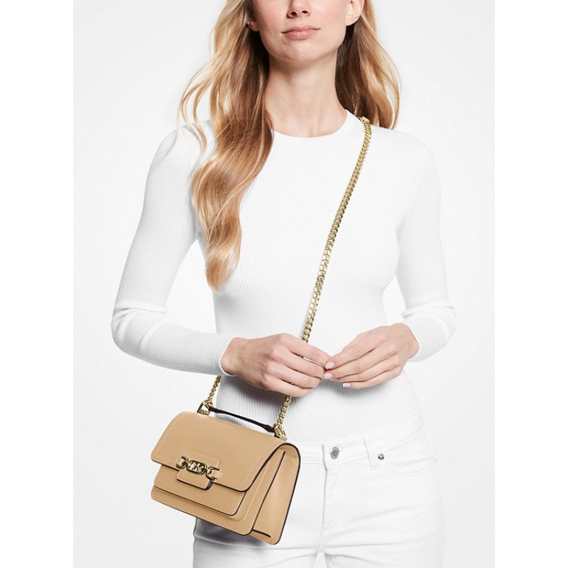 Heather Extra-Small Leather Crossbody Bag