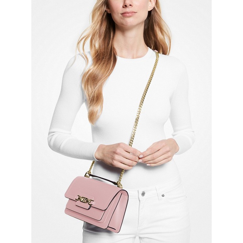 Heather Extra-Small Leather Crossbody Bag