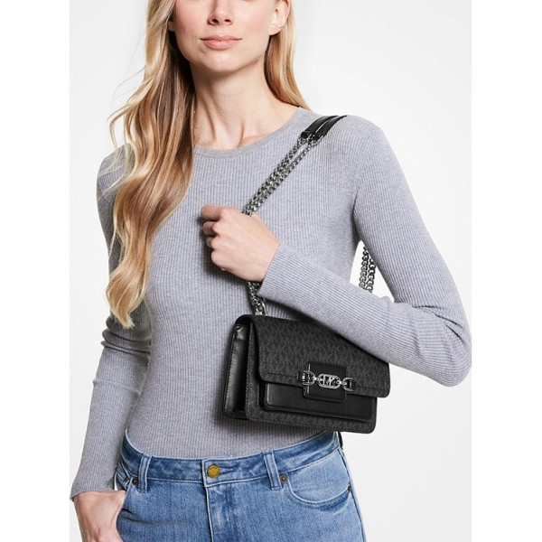 Heather Extra-Small Logo Crossbody Bag