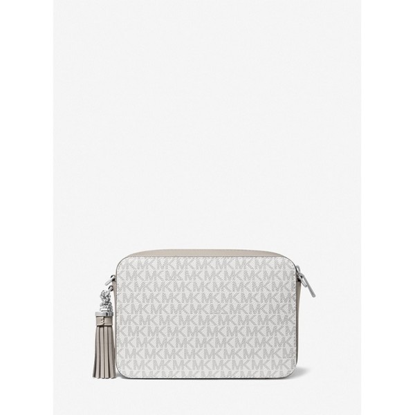 Ginny Medium Logo Stripe Crossbody Bag