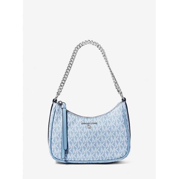 Jet Set Charm Small Logo Shoulder Bag