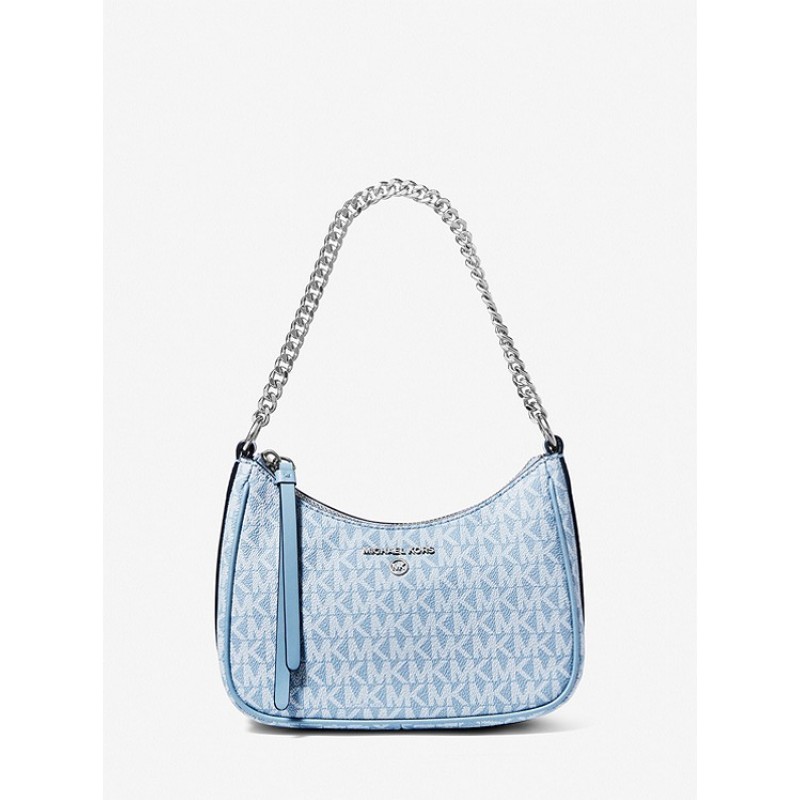 Jet Set Charm Small Logo Shoulder Bag