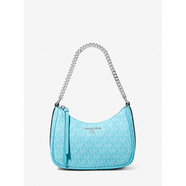 Jet Set Charm Small Logo Shoulder Bag