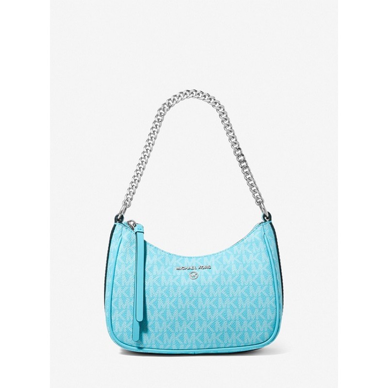 Jet Set Charm Small Logo Shoulder Bag