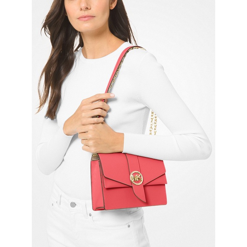 Greenwich Small Saffiano Leather Crossbody Bag