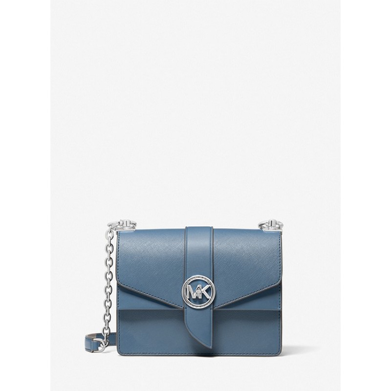 Greenwich Small Saffiano Leather Crossbody Bag