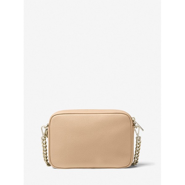 Ginny Medium Pebbled Leather Crossbody Bag