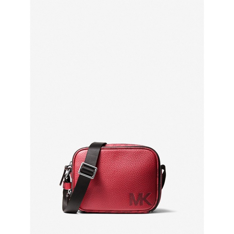 Hudson Pebbled Leather Crossbody Bag