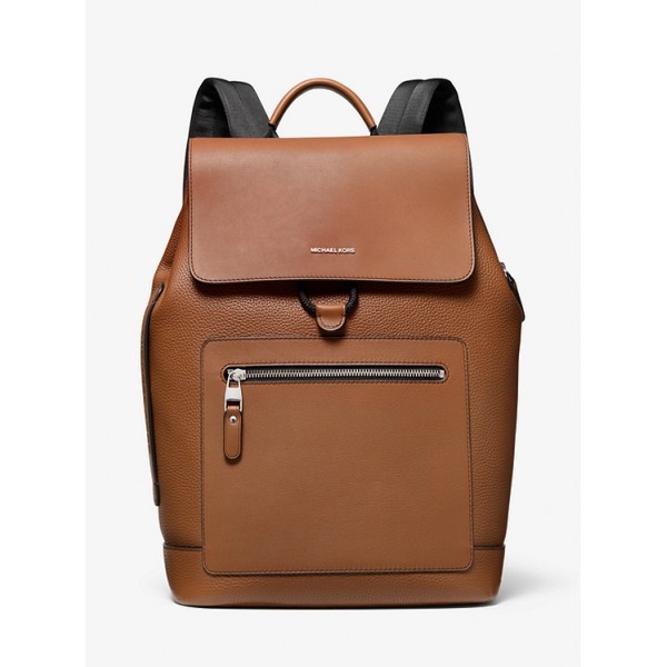 Hudson Pebbled Leather Backpack