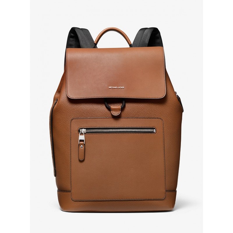 Hudson Pebbled Leather Backpack