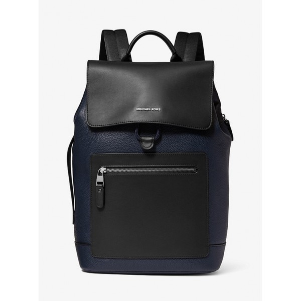 Hudson Pebbled Leather Backpack