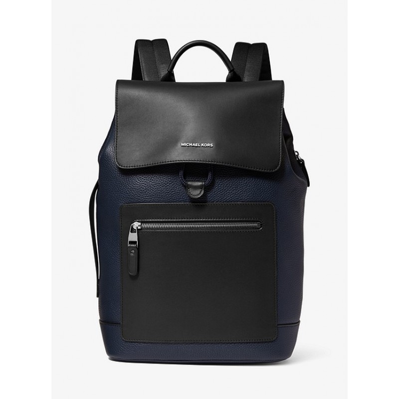 Hudson Pebbled Leather Backpack