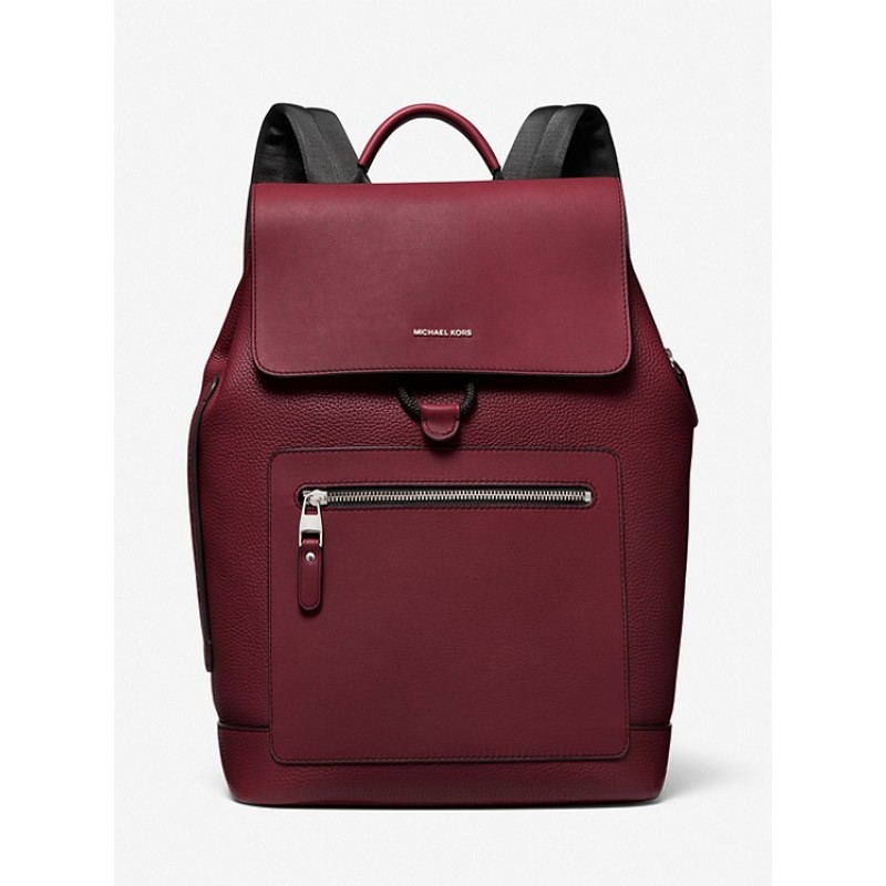 Hudson Pebbled Leather Backpack