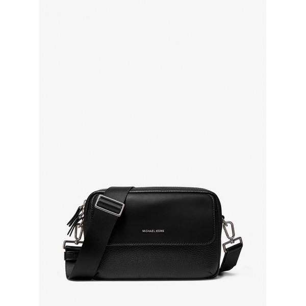 Hudson Pebbled Leather Crossbody Bag