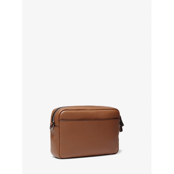 Hudson Pebbled Leather Crossbody Bag